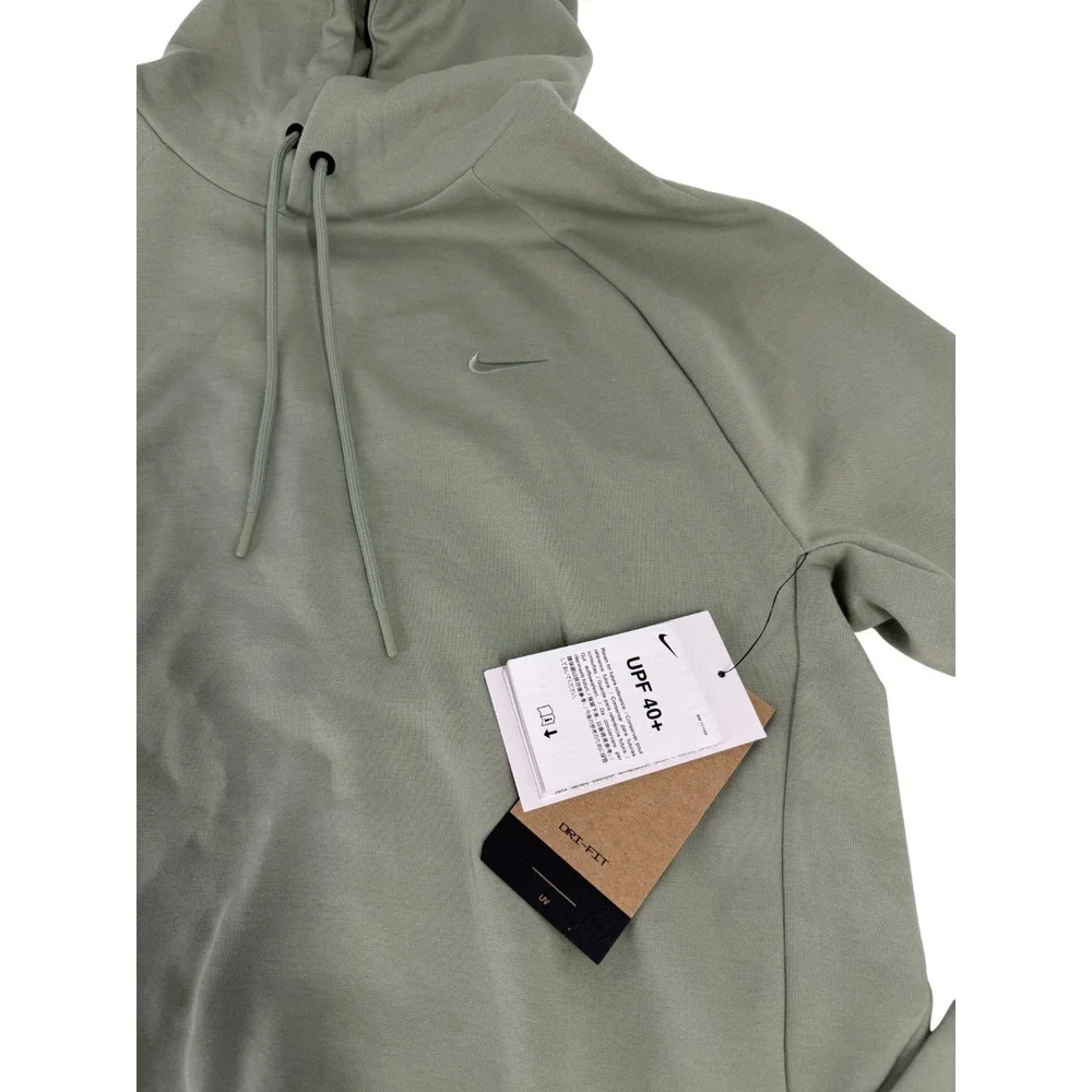 Nike Primary UV Hoodie Versatile Premium‎ Knit Pullover Men's S Jade FZ0969-370